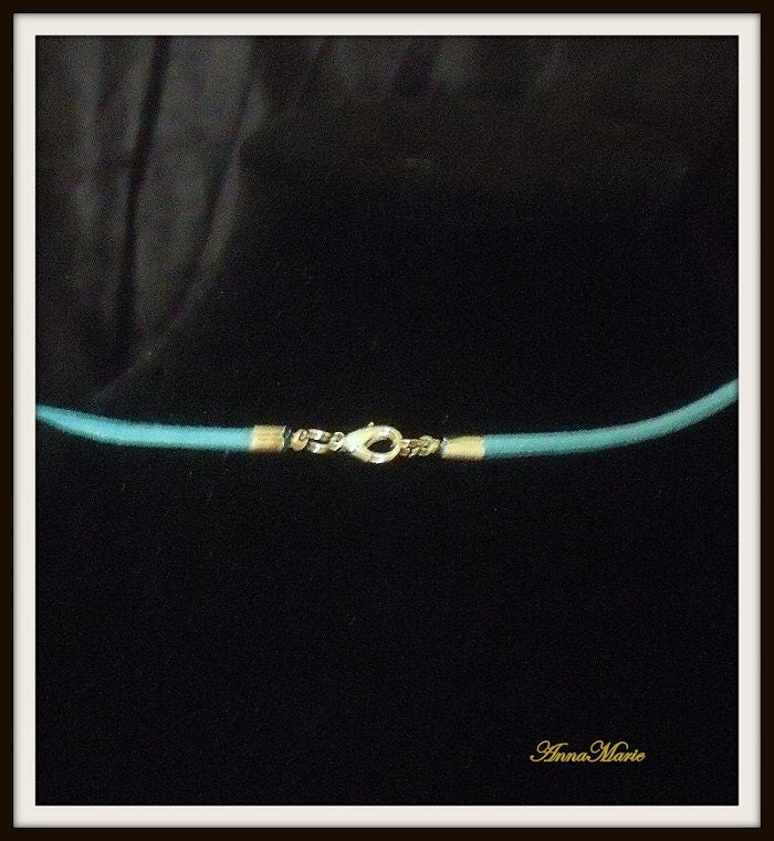 Turquoise and Plum Necklace Set